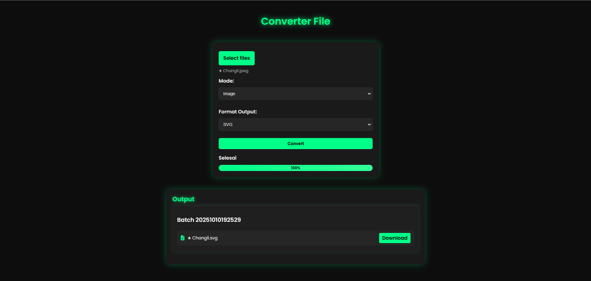 Universal File Converter preview